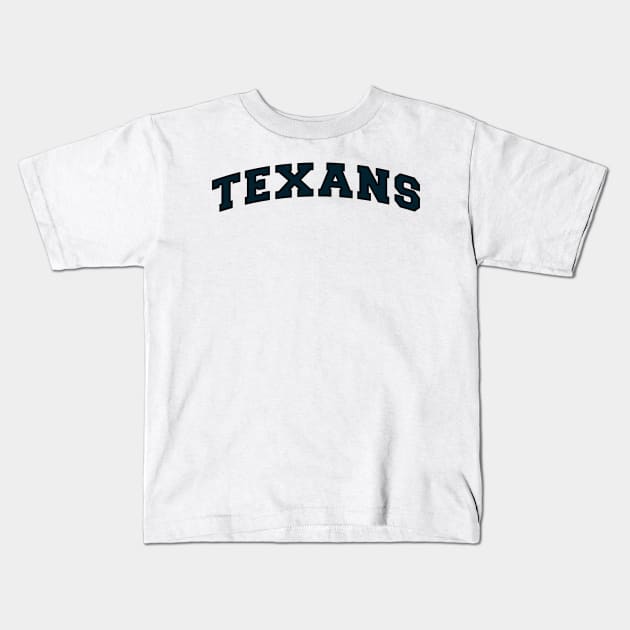 Houston Texans Kids T-Shirt by teakatir